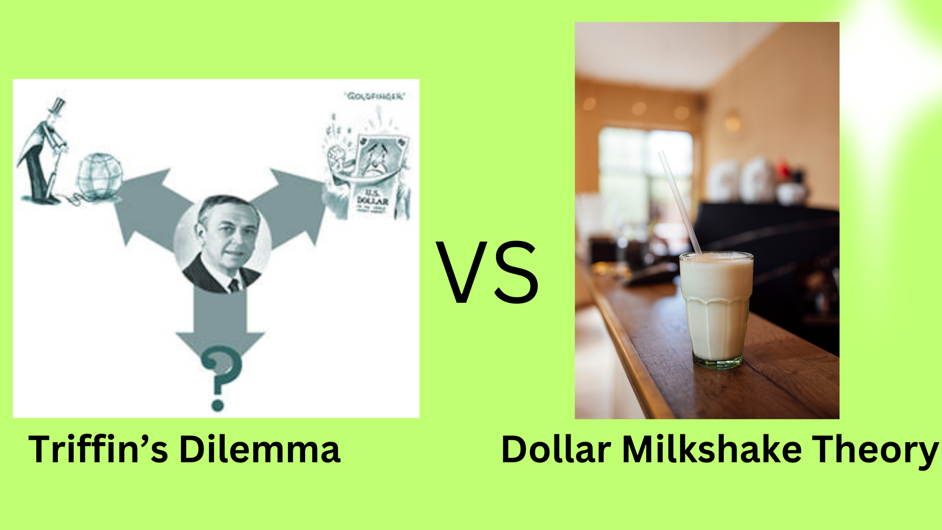 Triffins Dilemma vs Dollar Milkshake Theory